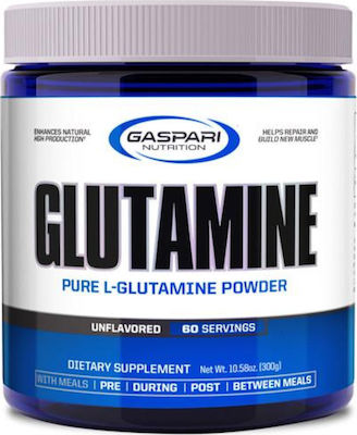 Gaspari Pure L-Glutamine Powder 300gr unflavored