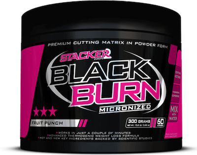 Stacker 2 Black Burn Micronized με Γεύση orange