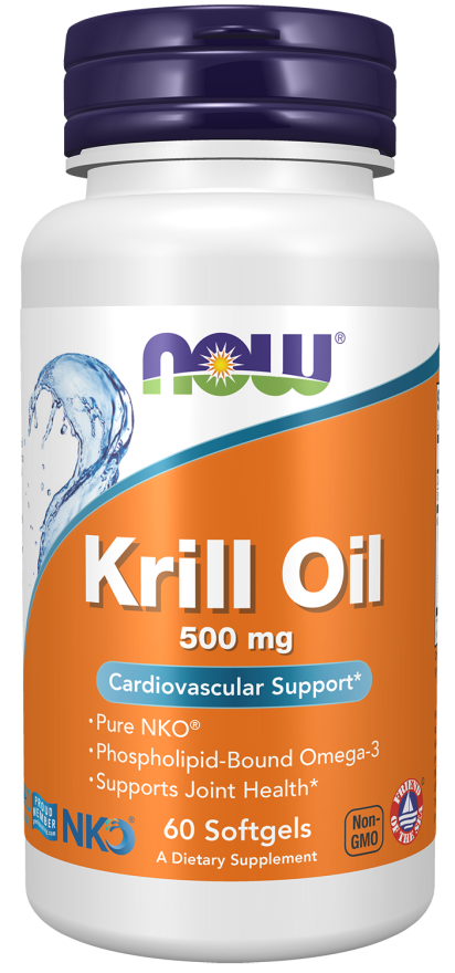 Neptune Krill Oil 500mg 60 softgels - Now Foods