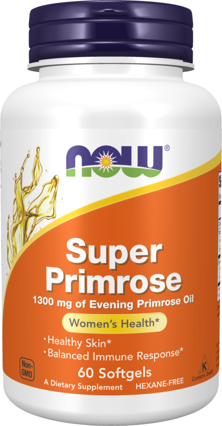 Super Primrose, 1300mg 60 softgels - Now Foods