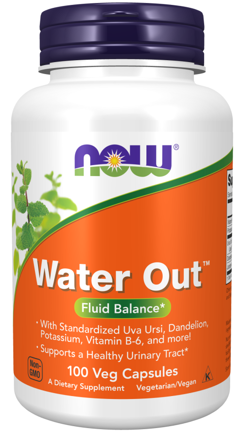 Water Out 100 vcaps - Now Foods