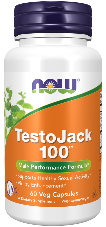 Testojack 100 60 Φυτοκάψουλες - Now